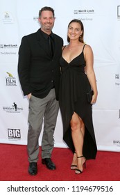 AVALON - SEP 29:  Aaron Goldberg, Jessica Schreiner At The Catalina Film Festival - Saturday Red Carpet At The Casino On September 29, 2018 In Avalon, CA