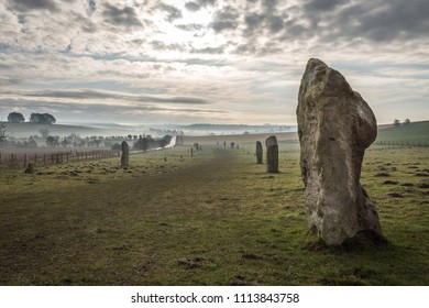 Avebury Henge And Stone Circles, Wiltshire, England