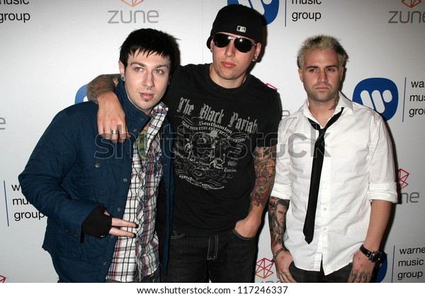 Avenged Sevenfold Warner Music Group 2007 Royalty Free Stock Image