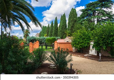 Aventine Hill In Rome. Italy