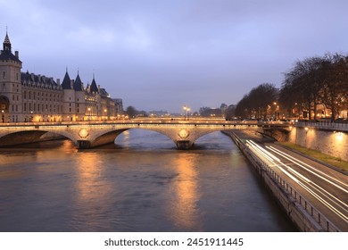 Avenue ALONG THE SEINE, PARIS - Powered by Shutterstock