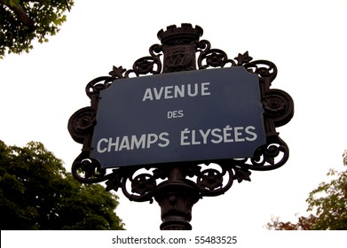 Avenue Des Champs Elysees, Paris, France