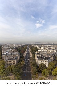 Avenue Foch In Paris, France