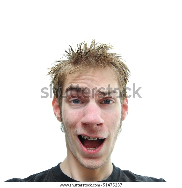 Average Looking Young Adult Smiles Grins Stock Photo (Edit Now) 51475237