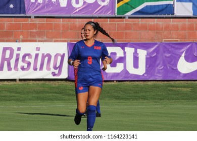 Avery Cortez Midfielder For Houston Baptist University Huskies At GCU Stadium In Phoenix,AZ USA August 24,2018.