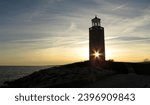 Avery Point Lighthouse, Groton, Connecticut.