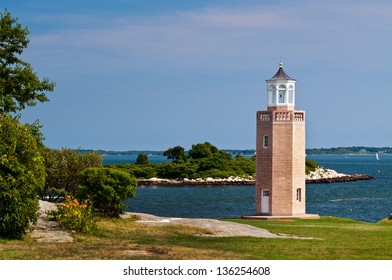 Avery Point lighthouse, with its unique brick tower, was the last lighthouse to be built in 1943, and is situated on the University of Connecticut campus.