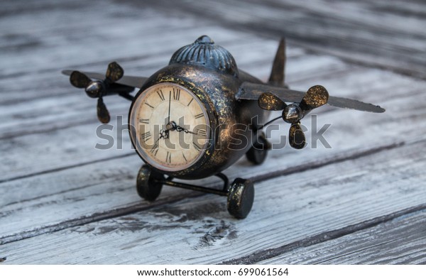 Aviation Clock Home Decor Office Kids Stock Photo Edit Now 699061564