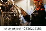 Aviation inspector reviews documentation, maintains records of engine parameters. Ensuring compliance with safety standards and regulations in aviation industry. Concept work in aviation construction