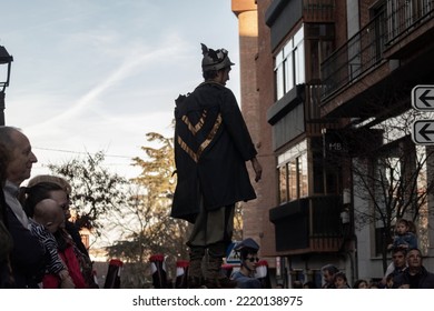 Avila, Spain; 02.22.2020: Spring Carnival Parade Of Ávila