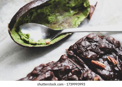 Avocado Brownie Bites For Snack