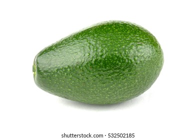 Avocado Isolated On White