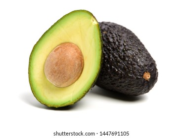 Avocado On A White Background