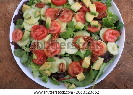 Similar – Strawberry, Avocado, Lettuce Salad