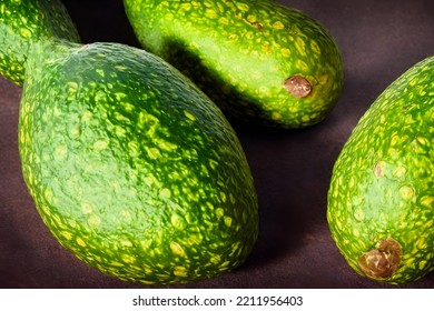 Avocadoes, Fresh And Green, Sweet Yummy Fruit, A Healthy Food Item