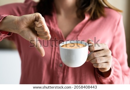 Avoid Coffee Bacause Of Heartburn. Stop Drinking And Refuse
