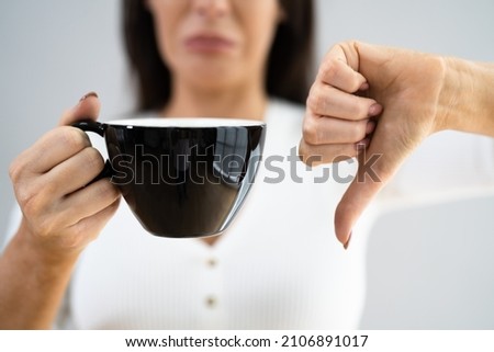 Avoid Coffee Bacause Of Heartburn. Stop Drinking And Refuse