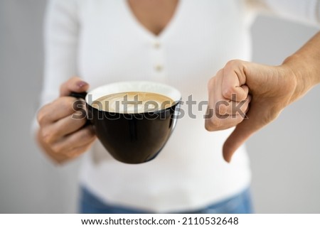 Avoid Coffee Bacause Of Heartburn. Stop Drinking And Refuse