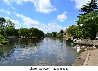 The Avon River At Stratford Upon Avon