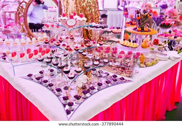 Awesome Wedding Reception Food Drink Various Stock Photo Edit Now