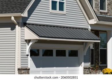 Awning Over Garage Door Front Home Beautiful Shade