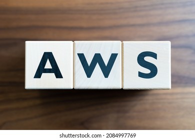 AWS Wooden Blocks , Cloud Computing Services