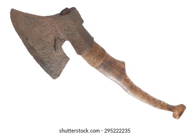axe isolated on white