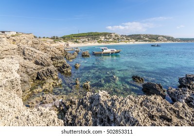 Ayazma Beach In Bozcaada Island