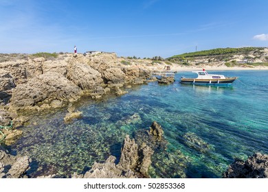 Ayazma Beach In Bozcaada Island