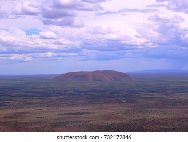 Ayers Rock, January 2017 - Aerial View Of Uluru, Northern Territory, Australia