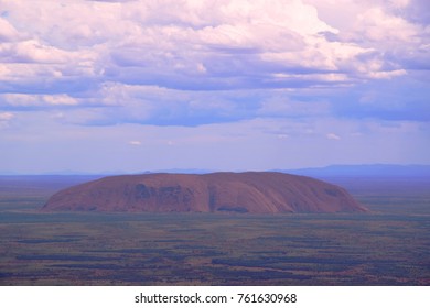 Ayers Rock, January 2017 - Aerial View Of Uluru, Northern Territory, Australia