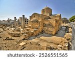 Ayia Agia Kyriaki Chrysopolitissa Church in Paphos, Cyprus