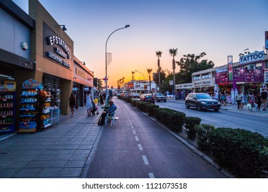 Ayia Napa Street View Ayia Napa 20 May 2018 Street Stock Photo 1121073518 | Shutterstock