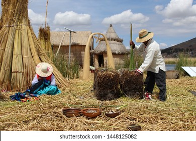 The Aymara On The Uros Islands