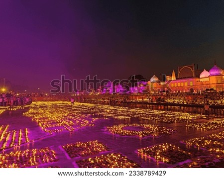 Ayodhya During Deepotsava Diwali Event