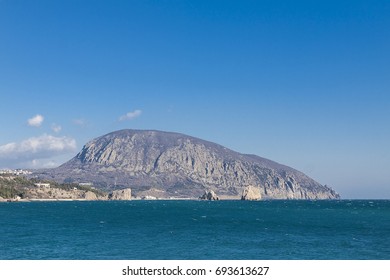 Ayu-Dag Mountain In Children's Camp Artek In Crimea.