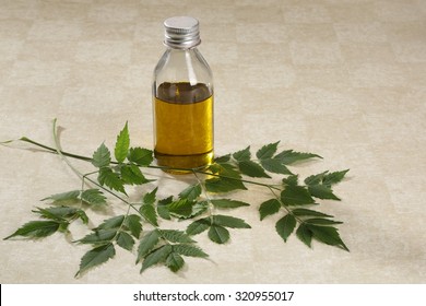 Ayurvedic Herbs Neem With Oil