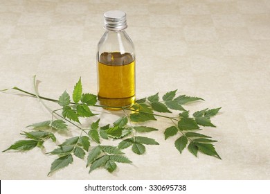 Ayurvedic Herbs Neem With Oil