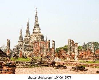 Ayutthaya Former Capital Of The Kingdom Of Siam