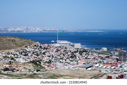 Azerbaijan, Baku, Bird's Eye View, Unusual Angle