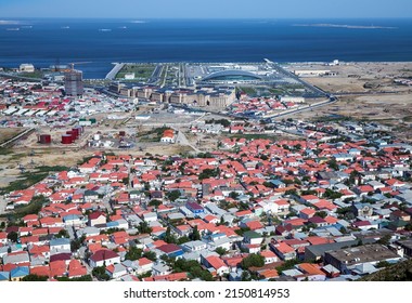 Azerbaijan, Baku, Bird's Eye View, Unusual Angle