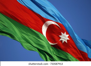 Azerbaijan Flag