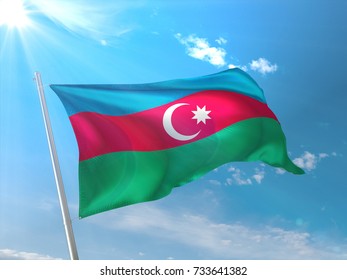 Azerbaijan Flag