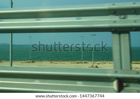 Similar – Image, Stock Photo phone alone Beach Italy