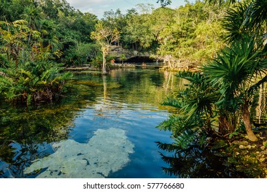 Azul cenote, Akumal, Quintana Roo, Mexico