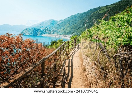 The azure trail is the most simple, the most famous and most visited trail in all the Cinque Terre