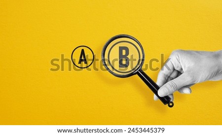 A B testing and hypothesis testing. A B test in marketing and online advertising.