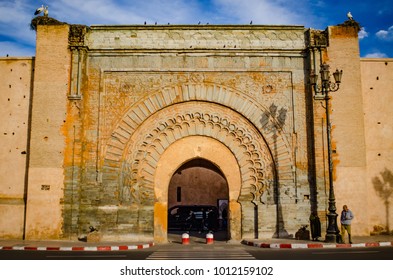 Bab er robb gate in marrakech