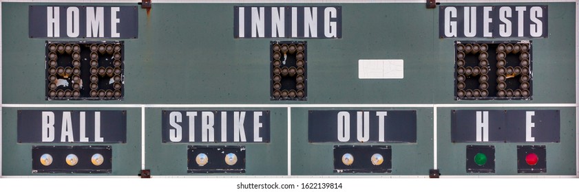 Baseball Scoreboard Images Stock Photos Vectors Shutterstock