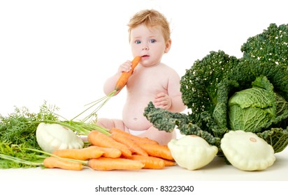 95,969 Baby eating vegetables Images, Stock Photos & Vectors | Shutterstock